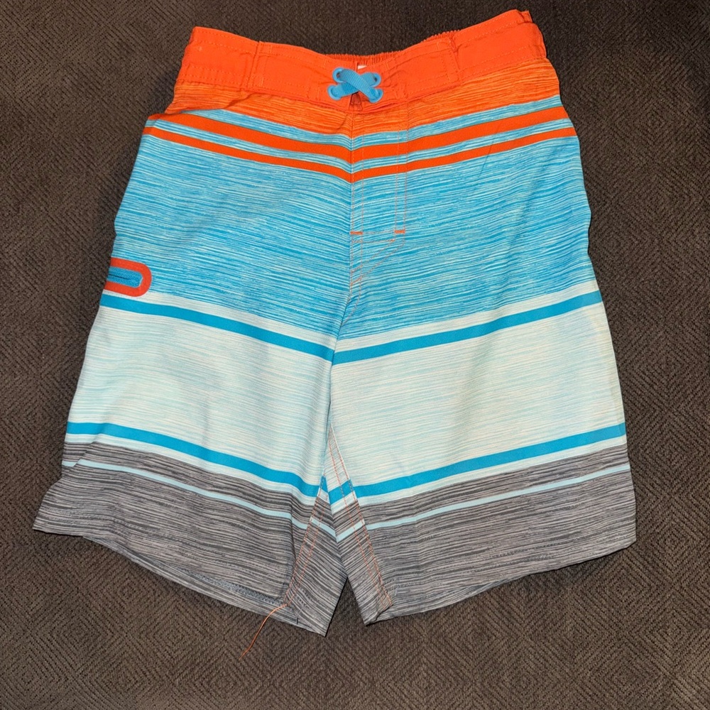 10 for $15 ⭐️ Colorful Striped Swim Shorts Boys size 8